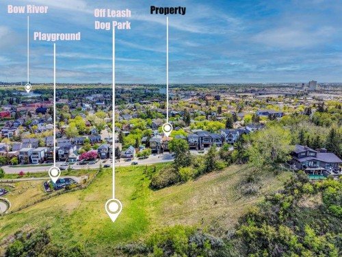 1108 Bellevue Avenue Se, Calgary, AB - Outdoor With View
