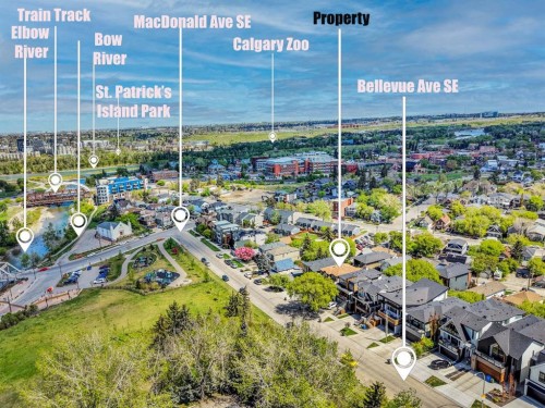 1108 Bellevue Avenue Se, Calgary, AB -  With View