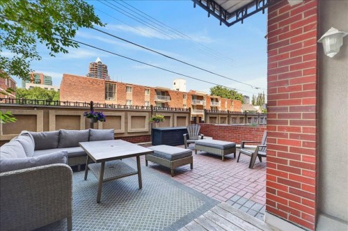 109-838 19 Avenue Sw, Calgary, AB - Outdoor With Deck Patio Veranda With Exterior