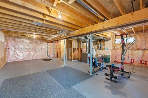 140 Arbour Stone Crescent Nw, Calgary, AB - Indoor Photo Showing Basement