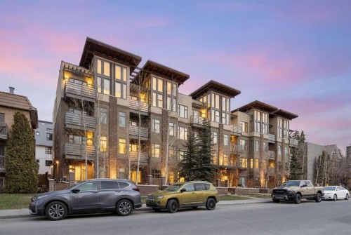 209-1720 10 Street Sw, Calgary, AB - Outdoor With Balcony With Facade