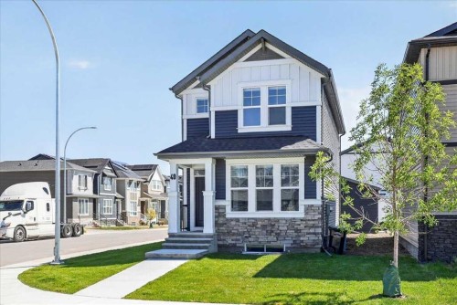 40 Amblefield View Nw, Calgary, AB - Outdoor With Facade