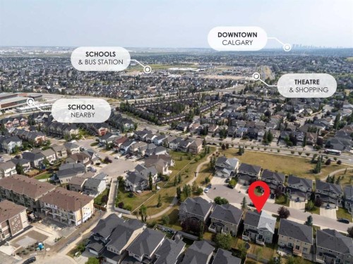 40 Panatella Mews Nw, Calgary, AB -  With View