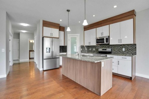 368 Nolanhurst Crescent Nw, Calgary, AB - Indoor Photo Showing Kitchen With Upgraded Kitchen