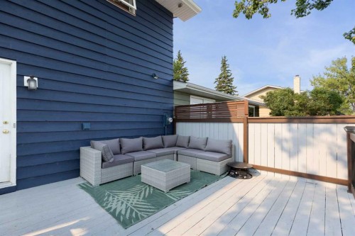 8 Midridge Bay Se, Calgary, AB - Outdoor With Deck Patio Veranda With Exterior