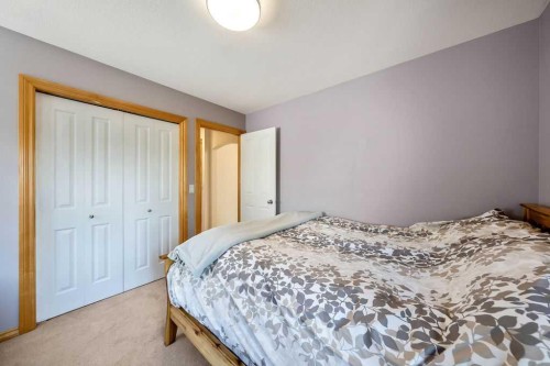 391 Banister Drive, Okotoks, AB - Indoor Photo Showing Bedroom