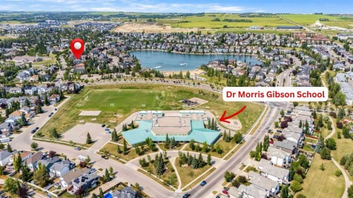 391 Banister Drive, Okotoks, AB - Outdoor With Body Of Water With View