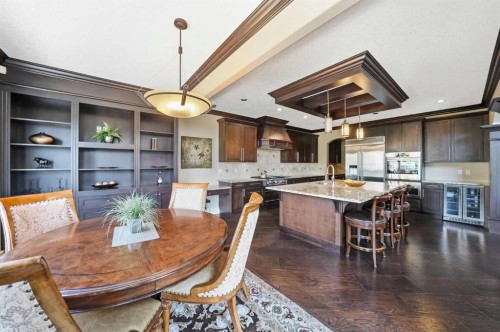 109 Aspen Ridge Place Sw, Calgary, AB - Indoor Photo Showing Dining Room