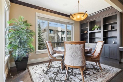 109 Aspen Ridge Place Sw, Calgary, AB - Indoor Photo Showing Dining Room