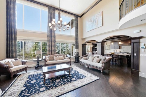 109 Aspen Ridge Place Sw, Calgary, AB - Indoor Photo Showing Living Room