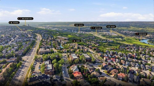 501 Patterson View Sw, Calgary, AB - Outdoor With View