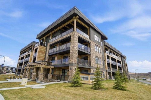 318-55 Wolf Hollow Crescent Se, Calgary, AB - Outdoor With Balcony With Facade