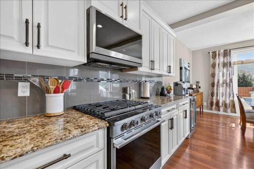1017 Brightoncrest Common Se, Calgary, AB - Indoor Photo Showing Kitchen With Upgraded Kitchen