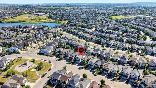 1017 Brightoncrest Common Se, Calgary, AB - Outdoor With View