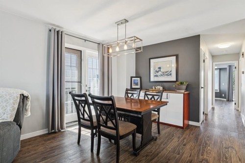 19 Covington Close Ne, Calgary, AB - Indoor Photo Showing Dining Room