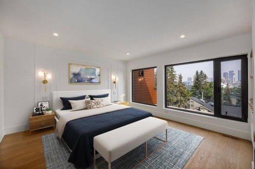 1-2703 Erlton Street Sw, Calgary, AB - Indoor Photo Showing Bedroom