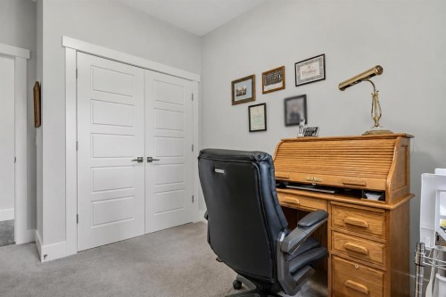 267 Cimarron Vista Court, Okotoks, AB - Indoor Photo Showing Office