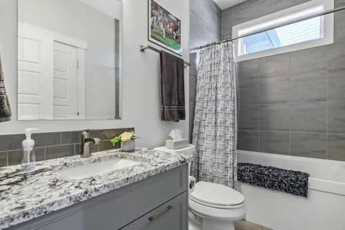 267 Cimarron Vista Court, Okotoks, AB - Indoor Photo Showing Bathroom