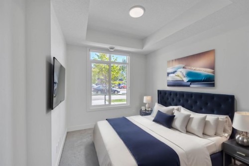 19625 45 Street Se, Calgary, AB - Indoor Photo Showing Bedroom