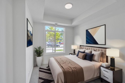 19625 45 Street Se, Calgary, AB - Indoor Photo Showing Bedroom