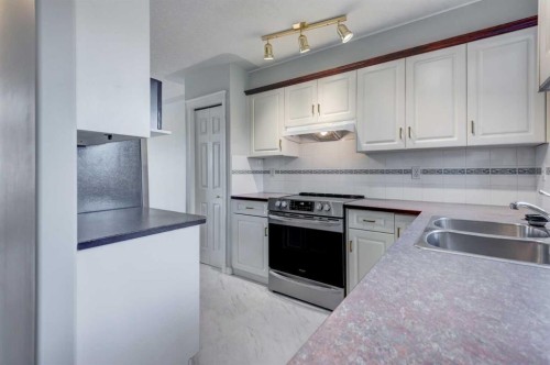 128 22 Avenue Nw, Calgary, AB - Indoor Photo Showing Kitchen With Double Sink