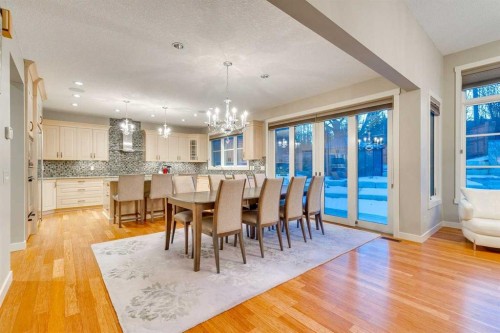215 Patton Court Sw, Calgary, AB - Indoor Photo Showing Dining Room