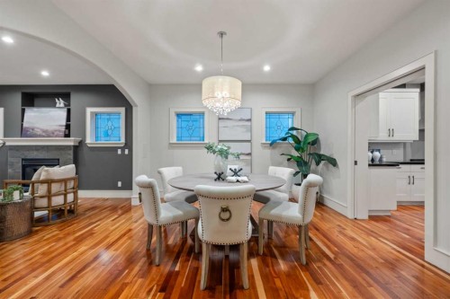 1910 29 Avenue Sw, Calgary, AB - Indoor Photo Showing Dining Room