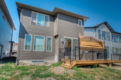 77 Versant Point Sw, Calgary, AB - Outdoor With Deck Patio Veranda With Exterior