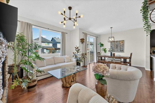 42 Nolancrest Rise Nw, Calgary, AB - Indoor Photo Showing Living Room