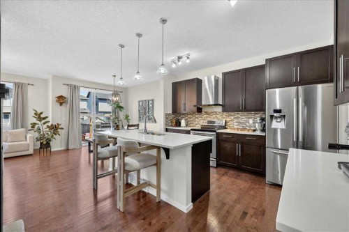 42 Nolancrest Rise Nw, Calgary, AB - Indoor Photo Showing Kitchen With Upgraded Kitchen