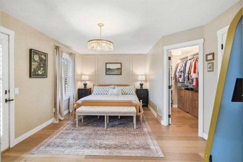 1076 Prestwick Circle Se, Calgary, AB - Indoor Photo Showing Bedroom