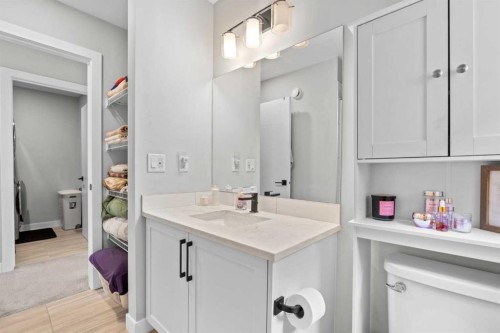 32 Evanscrest Court Nw, Calgary, AB - Indoor Photo Showing Bathroom