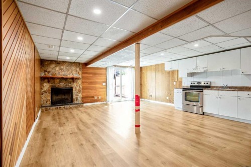 610 Strathcona Drive Sw, Calgary, AB - Indoor With Fireplace
