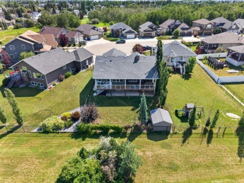 82 Briegel Road, Olds, AB - Outdoor With Deck Patio Veranda With View