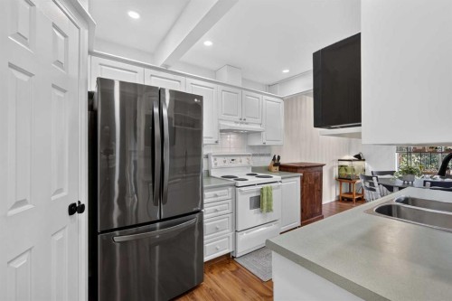 37 Beddington Gardens Ne, Calgary, AB - Indoor Photo Showing Kitchen With Double Sink