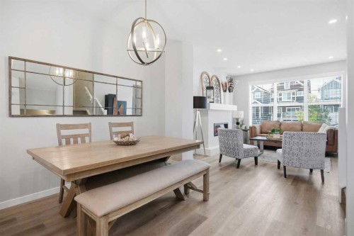 578 Masters Road Se, Calgary, AB - Indoor Photo Showing Dining Room