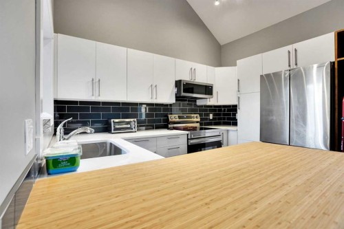 109 Patterson View Sw, Calgary, AB - Indoor Photo Showing Kitchen With Stainless Steel Kitchen With Upgraded Kitchen