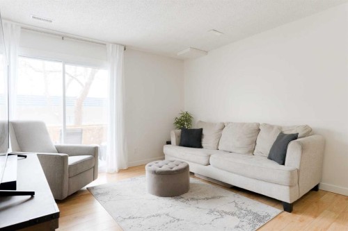 23-420 Grier Avenue Ne, Calgary, AB - Indoor Photo Showing Living Room