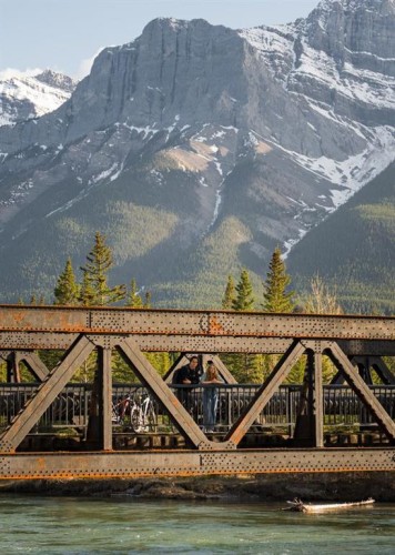 501 5 Street, Canmore, AB - Outdoor With Body Of Water With View