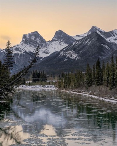 501 5 Street, Canmore, AB - Outdoor With Body Of Water With View