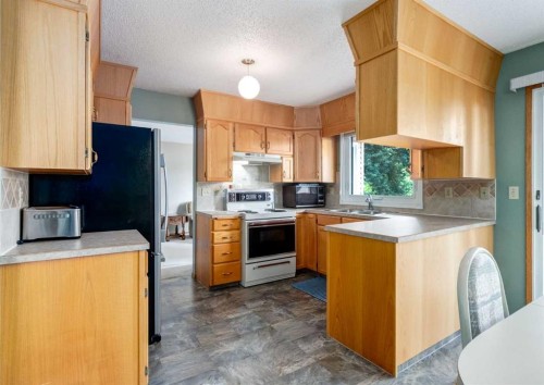 7919 Silver Springs Road Nw, Calgary, AB - Indoor Photo Showing Kitchen With Double Sink