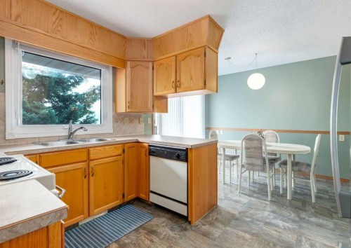 7919 Silver Springs Road Nw, Calgary, AB - Indoor Photo Showing Kitchen With Double Sink