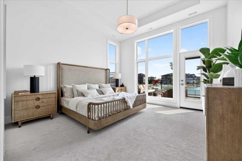 101-150 Marina Cove Se, Calgary, AB - Indoor Photo Showing Bedroom