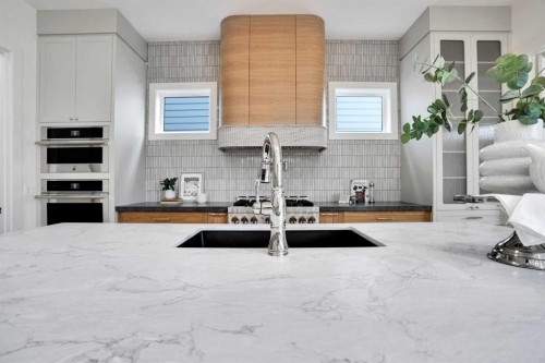 20 27 Avenue Sw, Calgary, AB - Indoor Photo Showing Kitchen With Upgraded Kitchen
