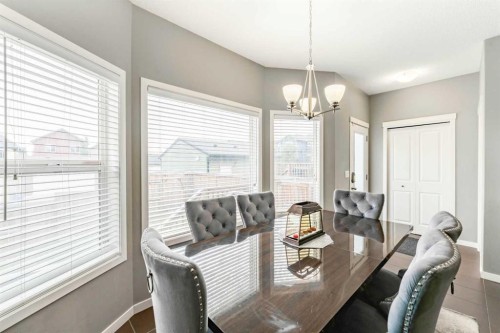57 Sage Bank Grove Nw, Calgary, AB - Indoor Photo Showing Dining Room