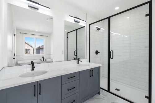 12 Copperhead Garden Se, Calgary, AB - Indoor Photo Showing Bathroom