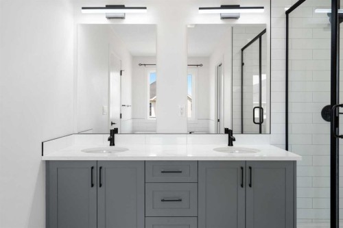 12 Copperhead Garden Se, Calgary, AB - Indoor Photo Showing Bathroom