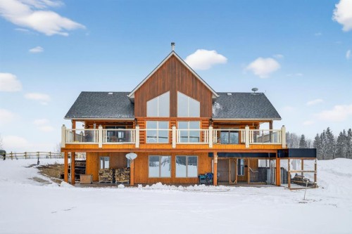 3-4535 Township Road 320, Rural Mountain View County, AB - Outdoor With Deck Patio Veranda