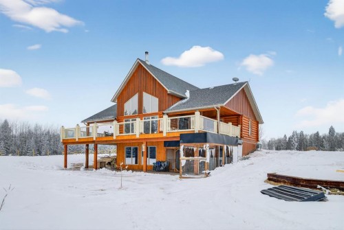 3-4535 Township Road 320, Rural Mountain View County, AB - Outdoor With Deck Patio Veranda