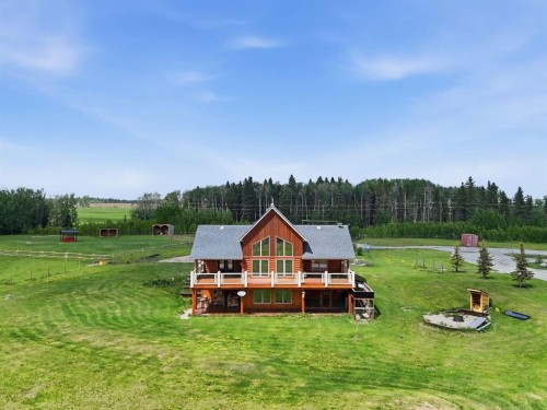 3-4535 Township Road 320, Rural Mountain View County, AB - Outdoor With Deck Patio Veranda